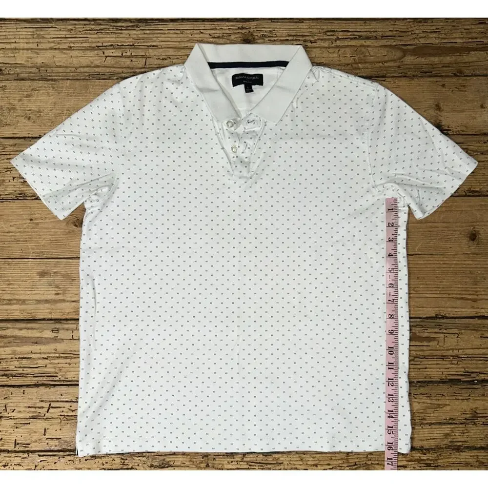 Men’s Large Banana Republic Dress Polo EUC
